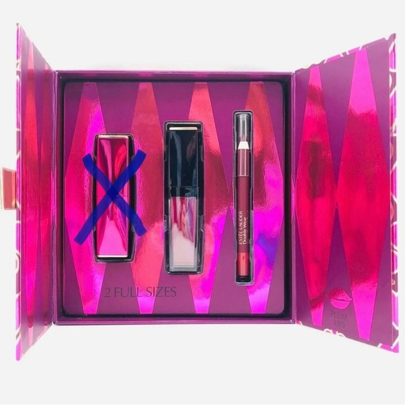 Brand New Estee Lauder Casino Royale Plum Lips - Picture 7 of 9